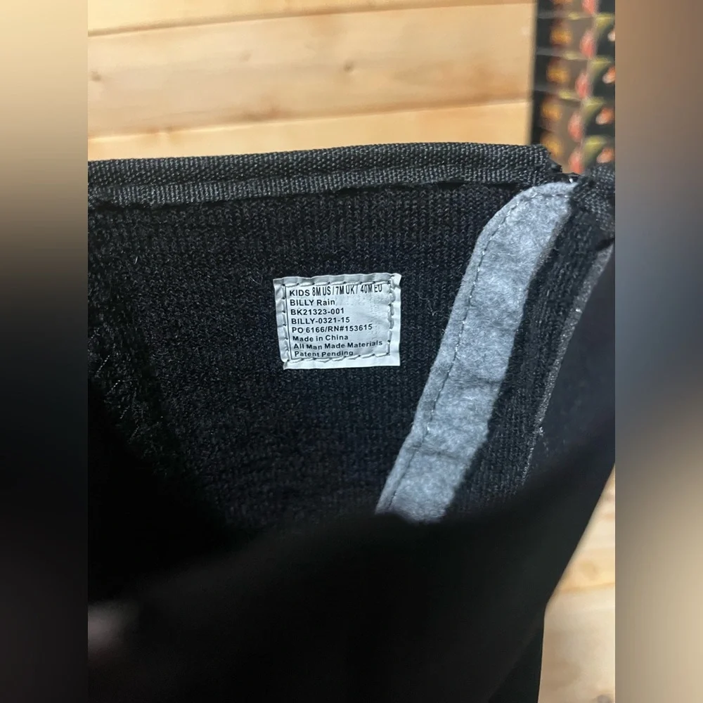 New BillyFootwear Dual Zipper High Rain Boots - Black - Multiple sizes - Picture 6 of 13